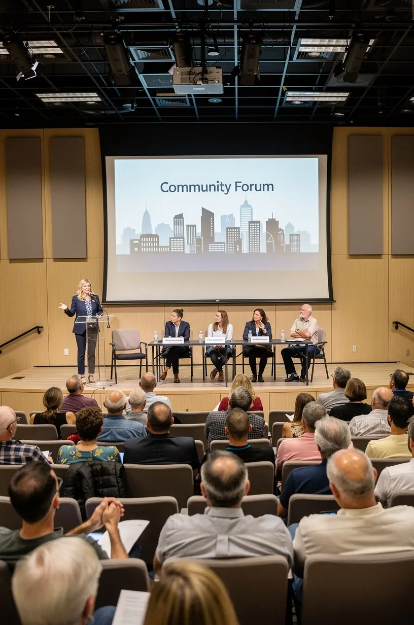 Professional business solutions illustration